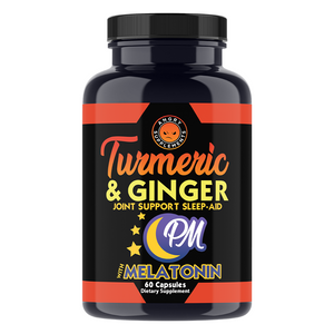 TURMERIC & GINGER PM, JOINT SUPPORT SLEEP AID