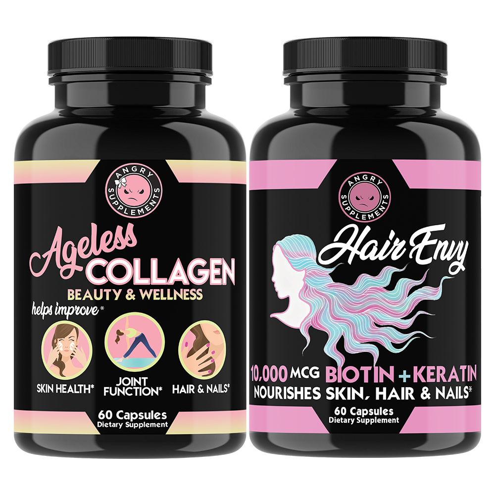 Ageless Collagen & Hair Envy Beauty Inside & Out 2-Pack