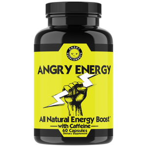 Angry Energy All-Natural Energy Booster with Caffeine