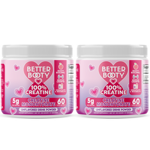 Better Booty 100% Creatine Powder for Women, Unflavored Drink Mix, 300g (60 Day Supply) GROUPON REDEMPTION DEALS ONLY