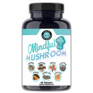 Mindful Mushrooms Capsules - Premium Shroom Blend 60CT