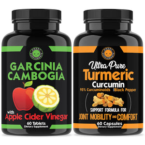 Turmeric & Garcinia with Apple Cider Vinegar Combo Pack