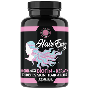 Hair Envy 10,000 mcg of Biotin & Keratin, Nourish Skin, Hair & Nails