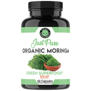 Just Pure Organic Moringa, Green Super Food