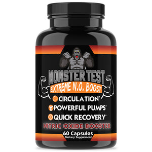 Monster Test Extreme N.O. Boost, Nitric Oxide Booster