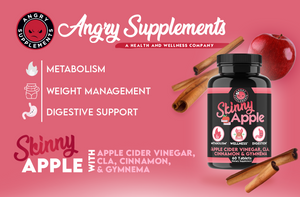 Skinny Apple Cider Vinegar, CLA, Cinnamon, & Gymnema Energy and Metabolic Support