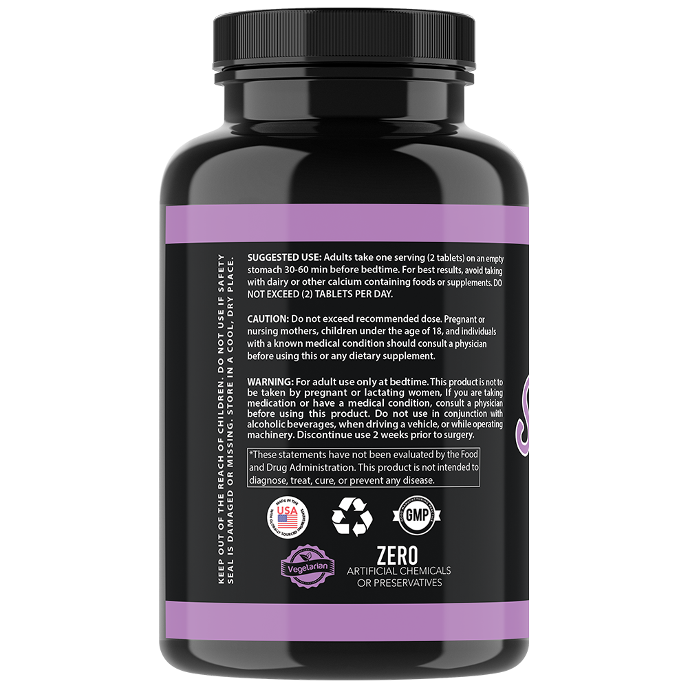 Skinny Dreams Women's Weight Loss Sleep Aid - Vegetarian Capsules, 2-Pack (Exp 12/2025)